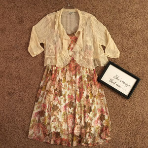 Gorgeous Dressbarn 2-piece sundress